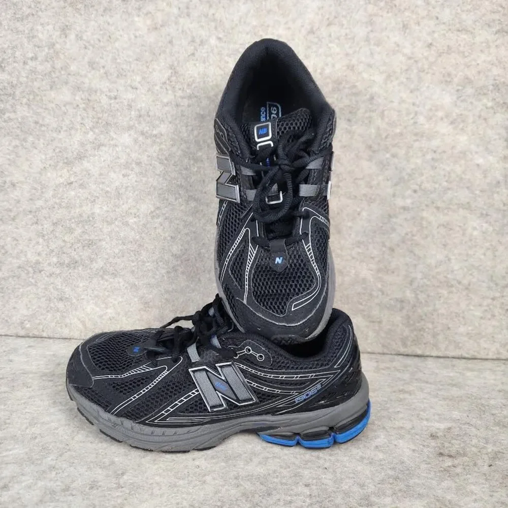 New Balance 1906 (GS) Sneakers GC1906JS Mesh Grey Black Boys Size 6.5 Women's 8